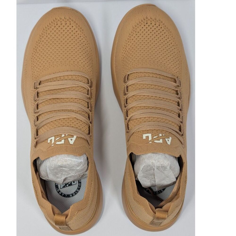 Athletic Propulsion Labs Mens Size 10.5 Tan Atheltic Running Shoes NIB New APL - Picture 7 of 12